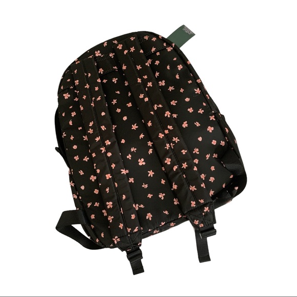 Black Pink Floral Backpack - Picture 6 of 11